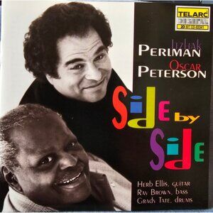 Itzhak Perlman & Oscar Peterson - Side By Side CD Jazz Music Telarc  37781cd